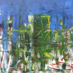 μετατόπιση 2 μικτή τεχνική 100x70 εκ/cm transposition2 mixed media